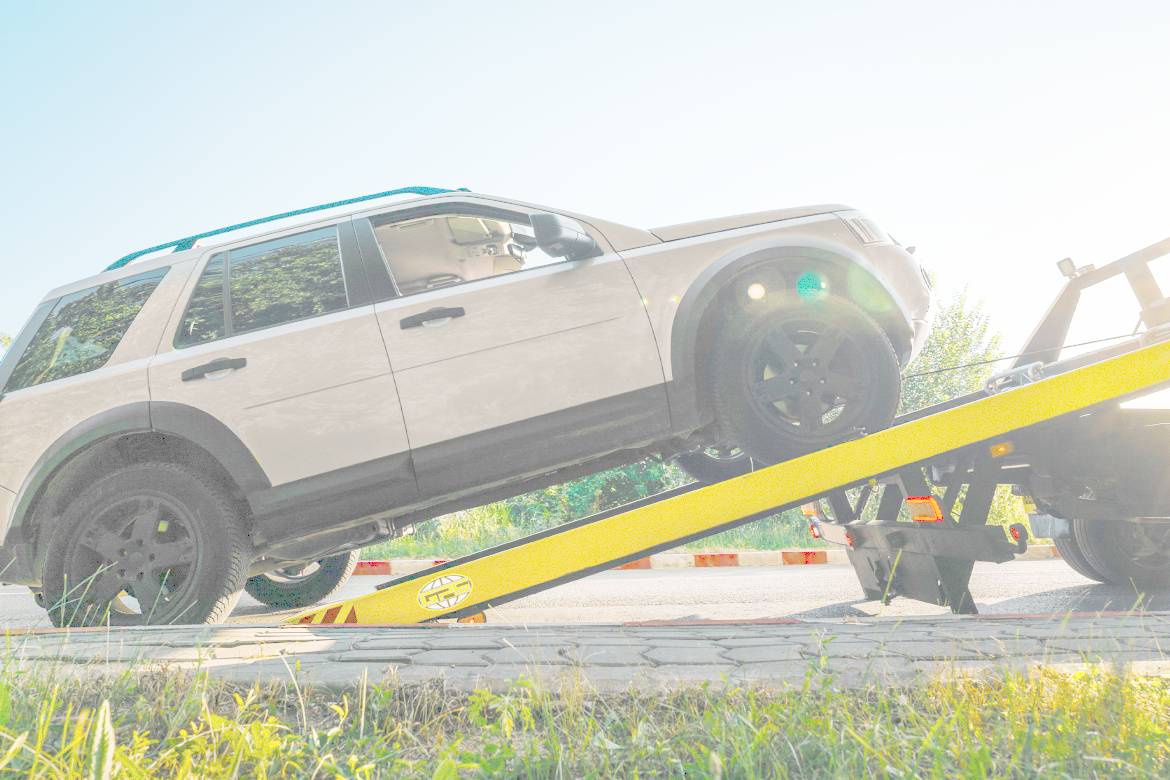 Tow truck providing towing services in Post Falls, ID