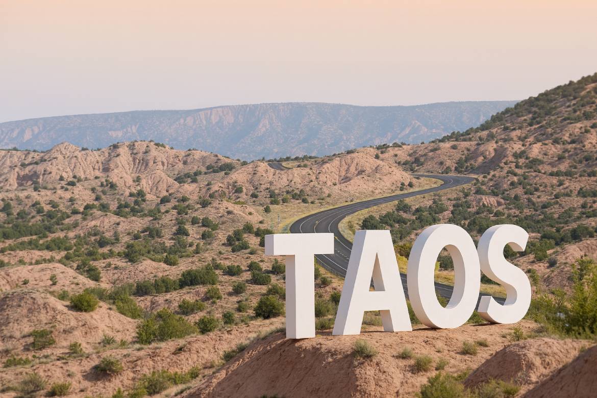 Tow truck providing towing services in Taos, NM